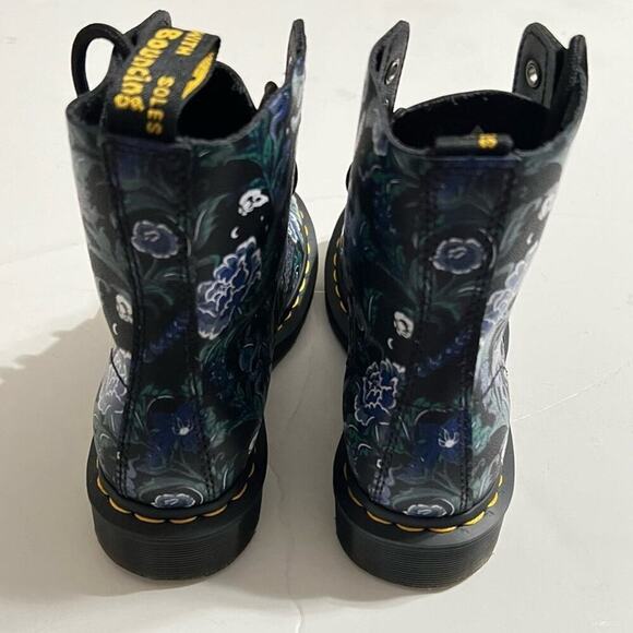 Dr. Martens 1460 PASCAL WOMEN'S MYSTIC FLORAL LACE UP BOOTS - Picture 14 of 16